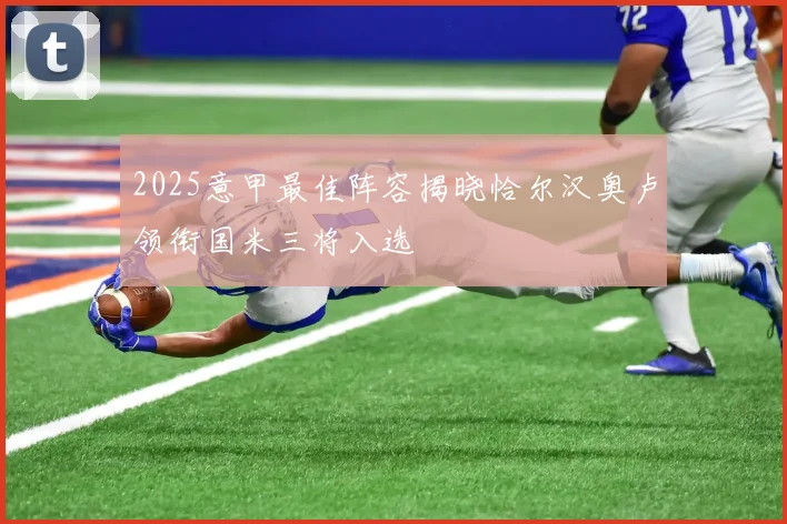 2025意甲最佳阵容揭晓恰尔汉奥卢领衔国米三将入选